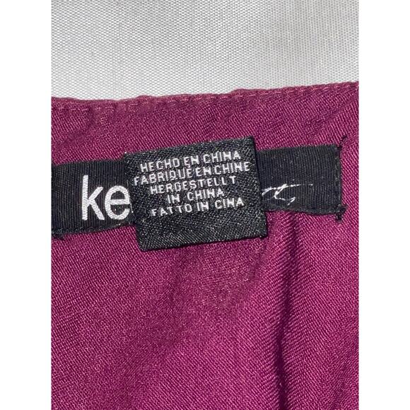 Kensie Magenta Dress - Size L - Fun Fit & Flare Design - Picture 9 of 11